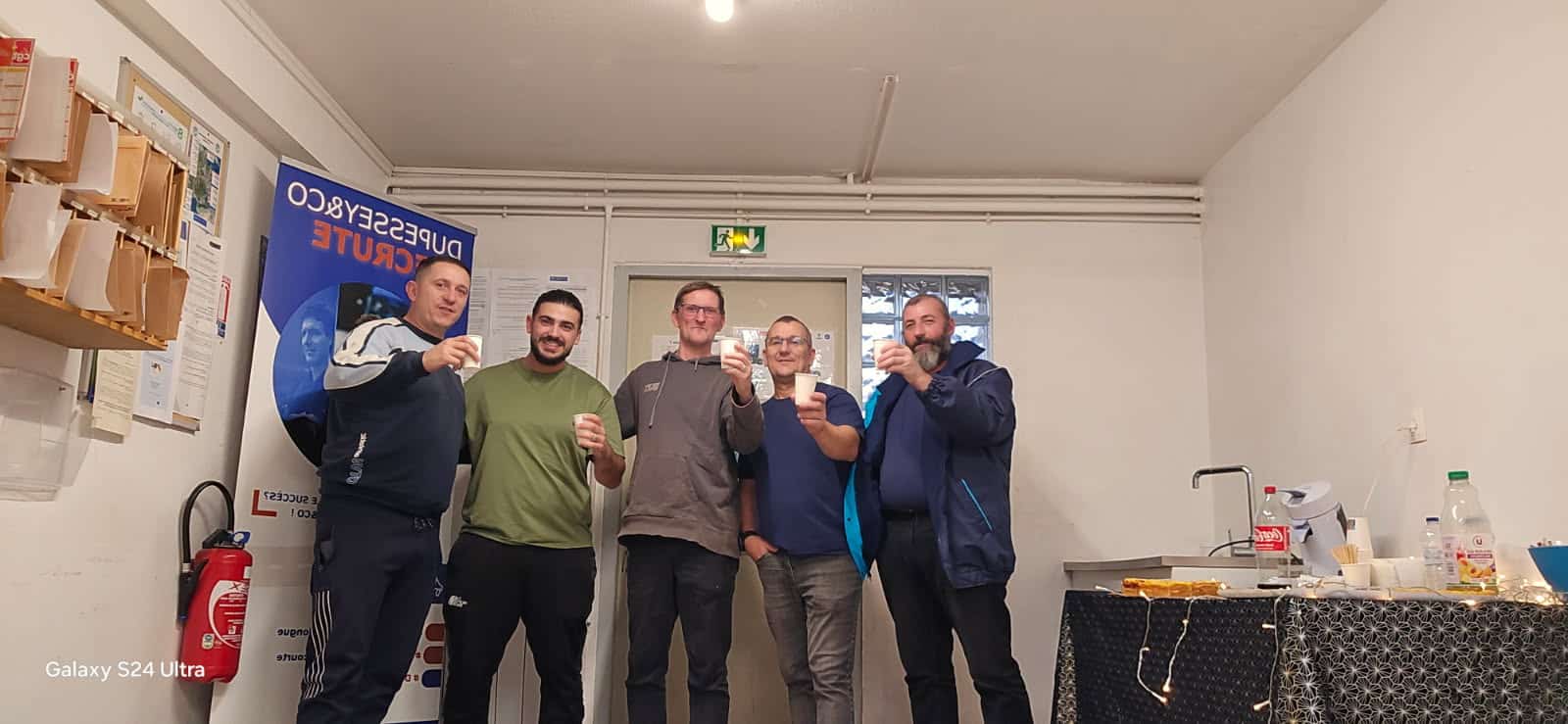 Notre team de Conducteur DUPESSEY&CO sur notre site de Pont-sur-Yonne