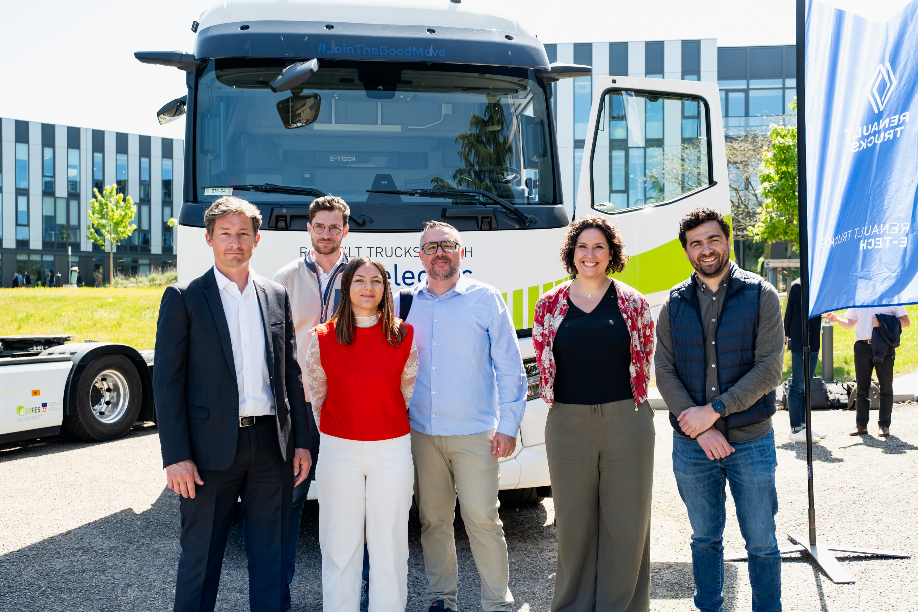 Renault Trucks E-Tech T 780 — tracteur électrique longue distance DUPESSEY&CO projet ZEFES